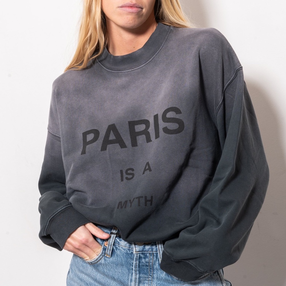 Anine Bing “Paris is a Myth” Crewneck